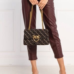 Pinko monogram love bag